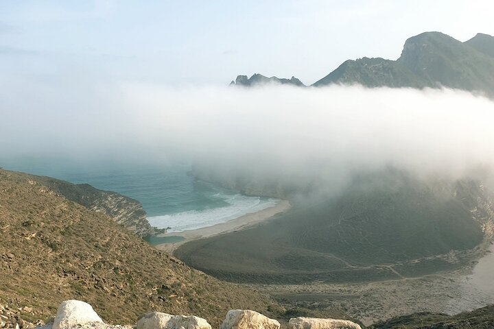West Salalah Tour - Caribbean of Orient - Fazayah Beach with City