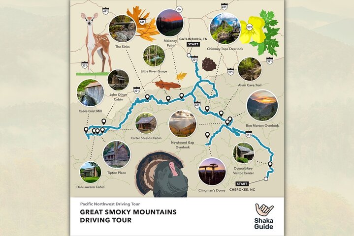 Great Smoky Mountains National Park Self-Guided Audio Tour