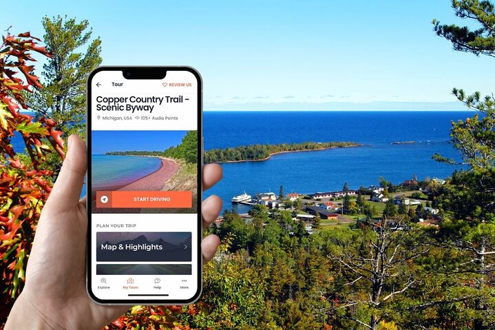 Self-Guided Audio Driving Tour in Keweenaw Copper Country Trail