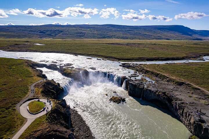 Goðafoss Waterfall from Akureyri Port