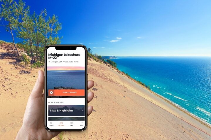Self-Guided Audio Driving Tour in Michigan Lakeshore, M-22