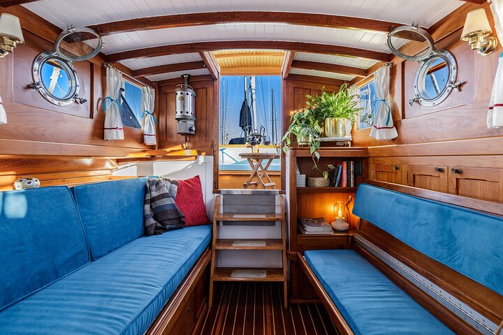 Wine and Dine on a Century Old Sausalito Yacht