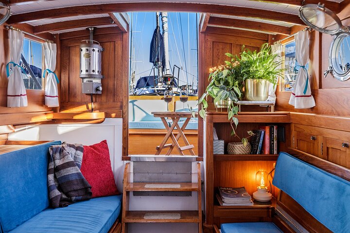 Wine and Dine on a Century Old Sausalito Yacht