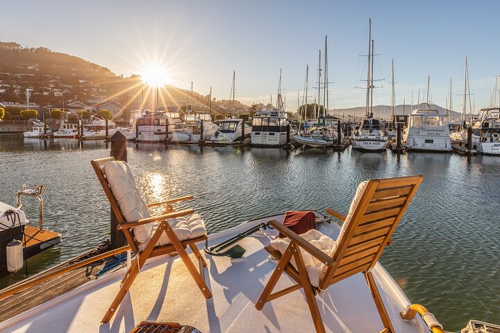 Wine and Dine on a Century Old Sausalito Yacht