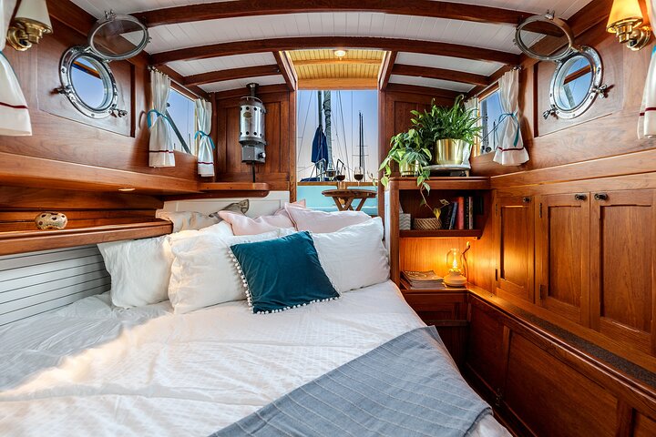 Wine and Dine on a Century Old Sausalito Yacht