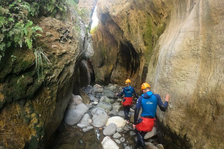 From Estepona: Guided Canyoning Tour on the Guadalmina River