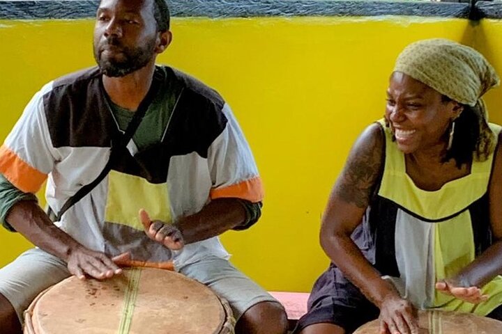 Authentic Garifuna Drumming and Dancing Class in Hopkins Belize
