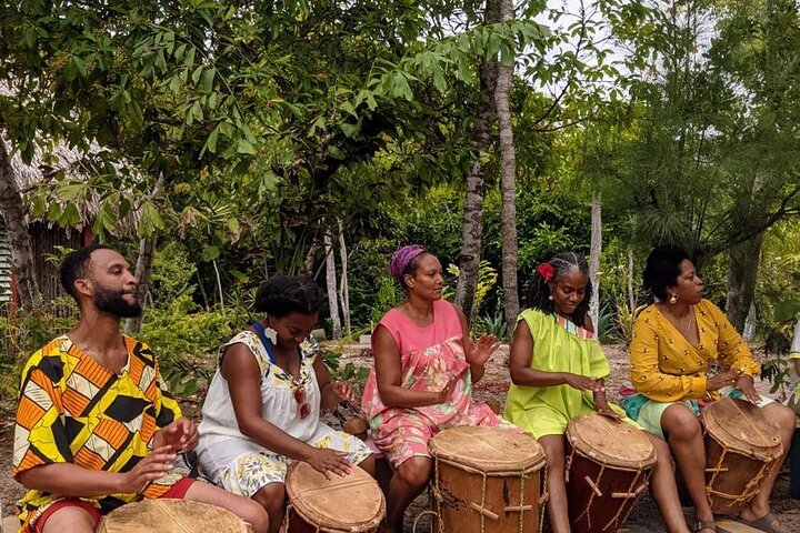 Authentic Garifuna Drumming and Dancing Class in Hopkins Belize
