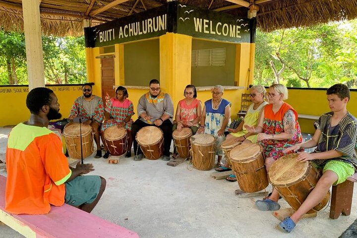Authentic Garifuna Drumming and Dancing Class in Hopkins Belize