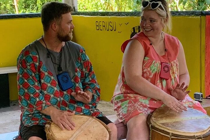 Authentic Garifuna Drumming and Dancing Class in Hopkins Belize