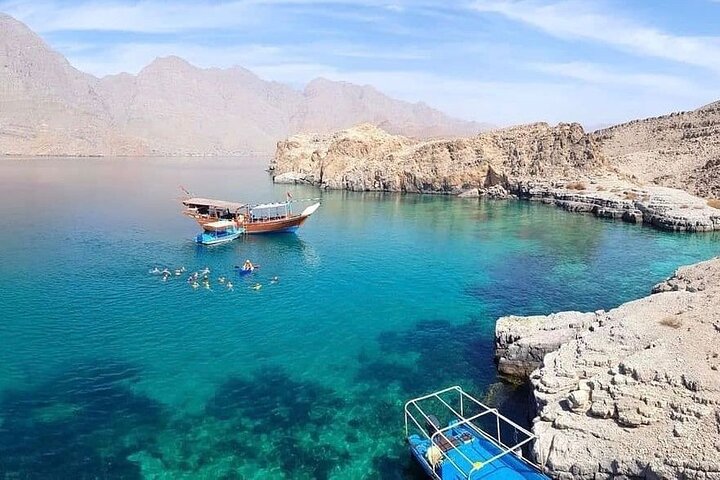 Khasab Dhow Cruise To Musandam Fjords With Lunch Onboard