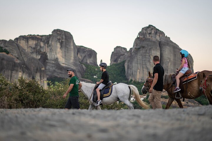 Mystical Sunset Horseback Ride in Meteora: 1-Hour Adventure