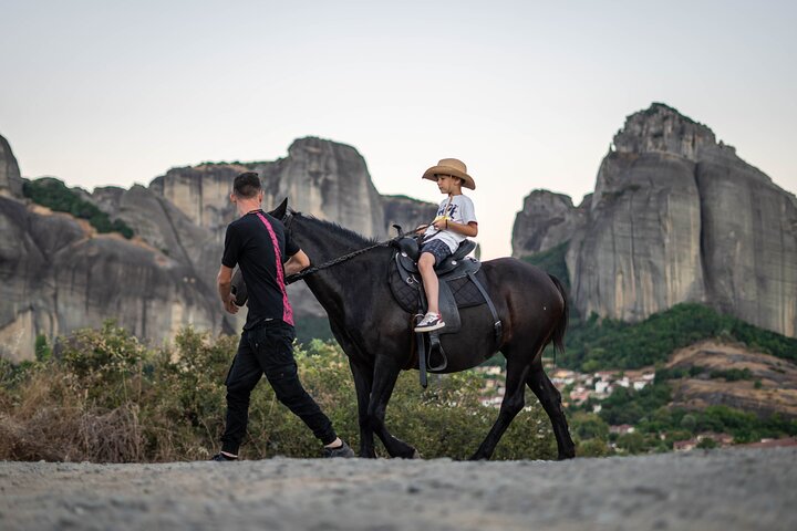 Mystical Sunset Horseback Ride in Meteora: 1-Hour Adventure
