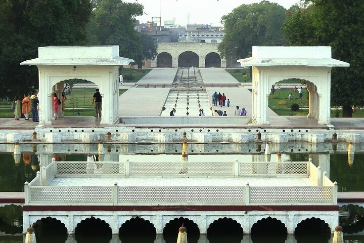 Wahga Border Flag Ceremony & Shalimar Garden Private Tour