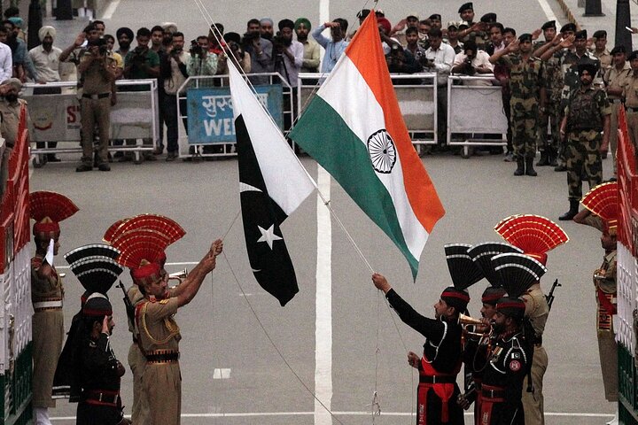 Wahga Border Flag Ceremony & Shalimar Garden Private Tour