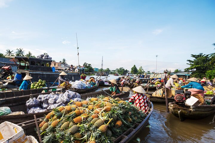 Cai Rang Floating Market & Mekong Delta 2-Day Tour from HCM City