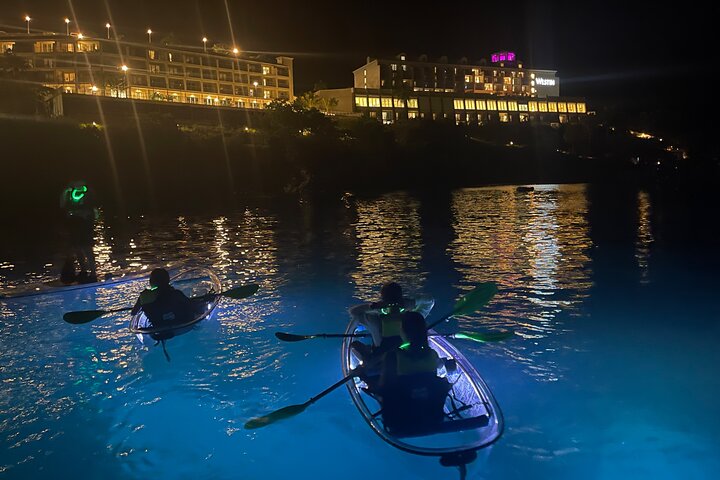 Night Kayak Tour St. Thomas - Westin Frenchman's Reef