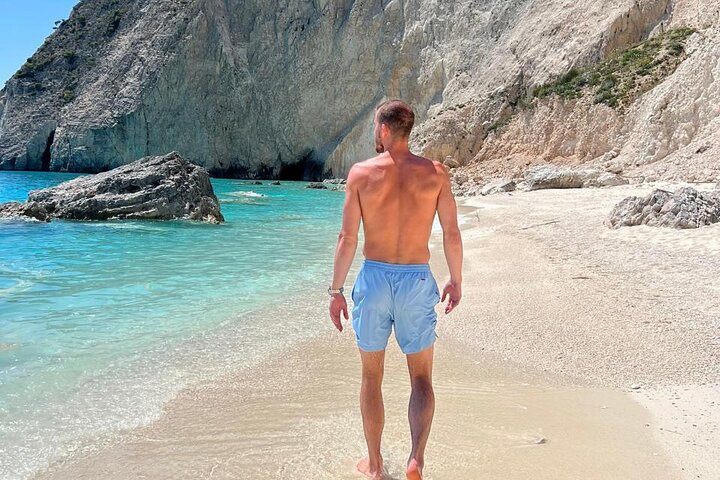 Zakynthos Private Cruise to Turtle Island, Keri Caves & Mizithres