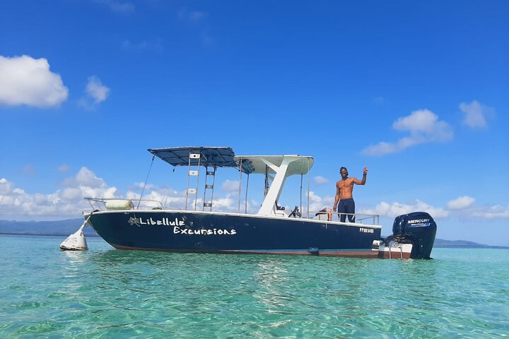 One-day boat trip to the lagoon of Guadeloupe