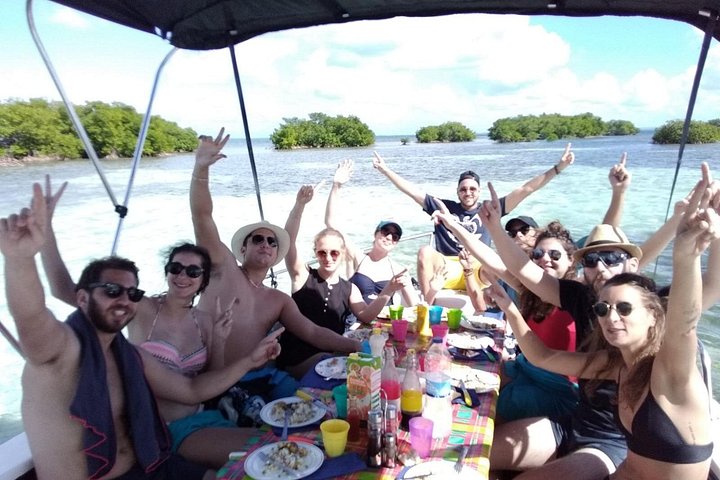 One-day boat trip to the lagoon of Guadeloupe
