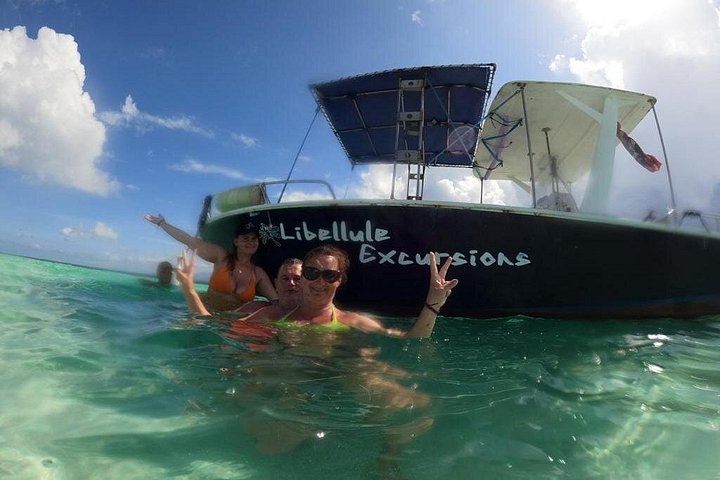 One-day boat trip to the lagoon of Guadeloupe