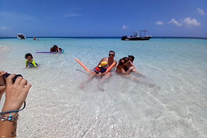 One-day boat trip to the lagoon of Guadeloupe