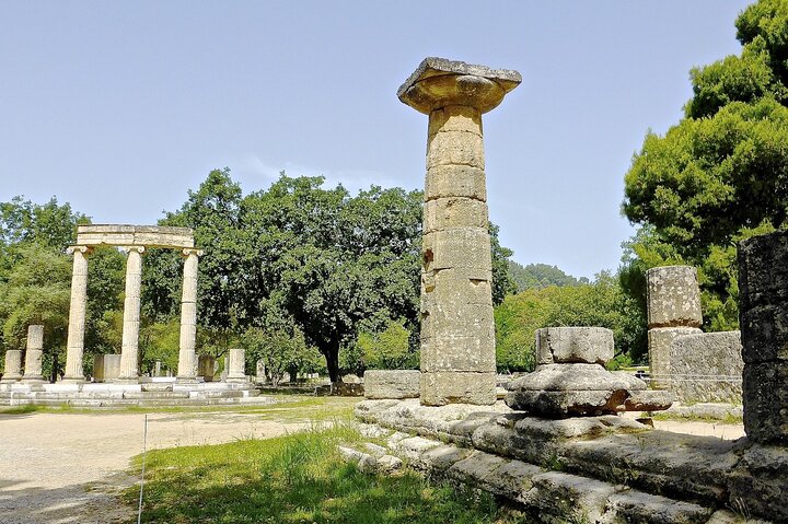 Ancient Olympia & Ancient Corinth Private LuxuryTour from Athens