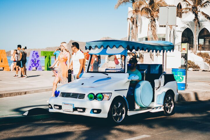Mazatlan City Tour by Traditional Open Air Vehicle Pulmonia