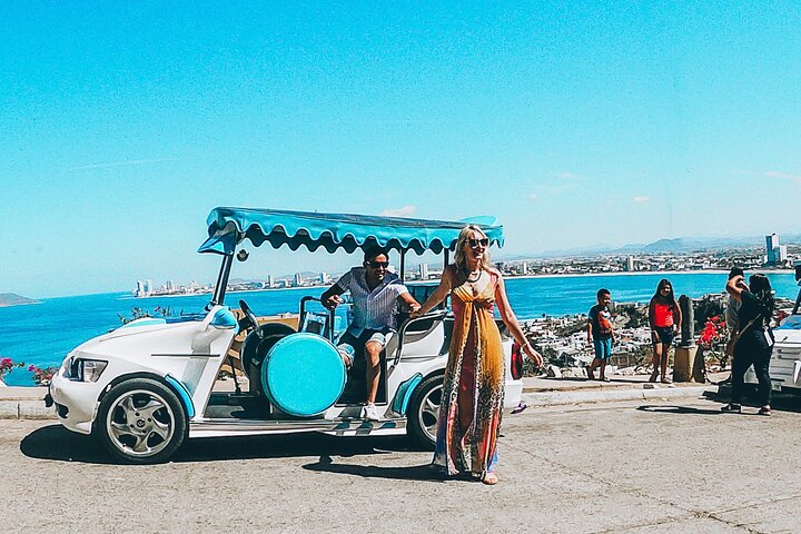 Mazatlan City Tour by Traditional Open Air Vehicle Pulmonia