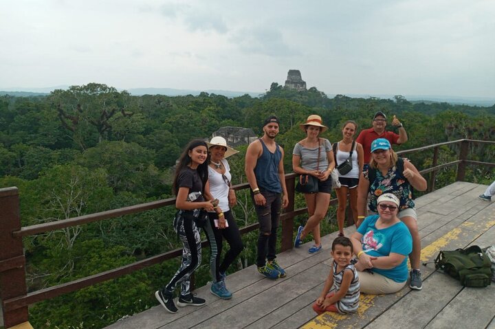 Full Day Tikal Sunrise Tour from Flores and Archaeological Tour