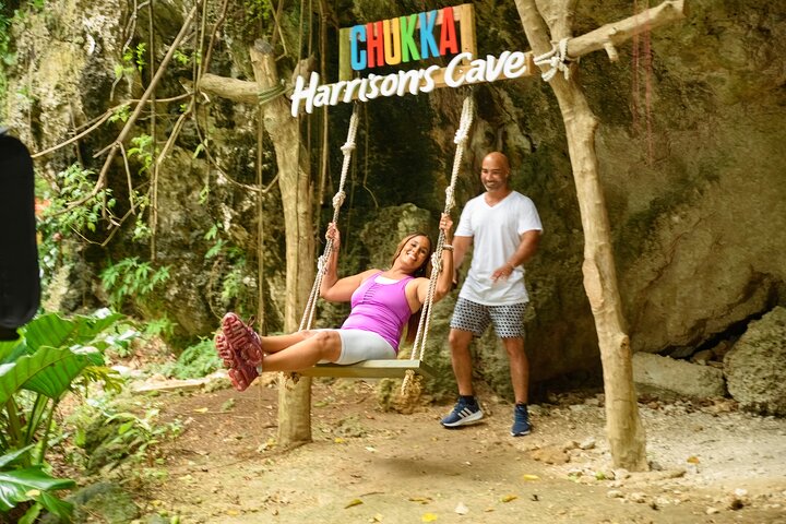 Harrison's Cave Tour & Monkey Zipline, Barbados