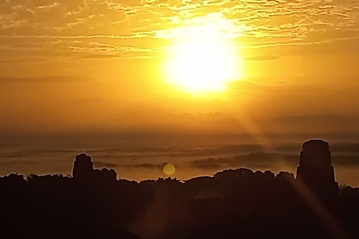 Full Day Tikal Sunrise Tour from Flores and Archaeological Tour