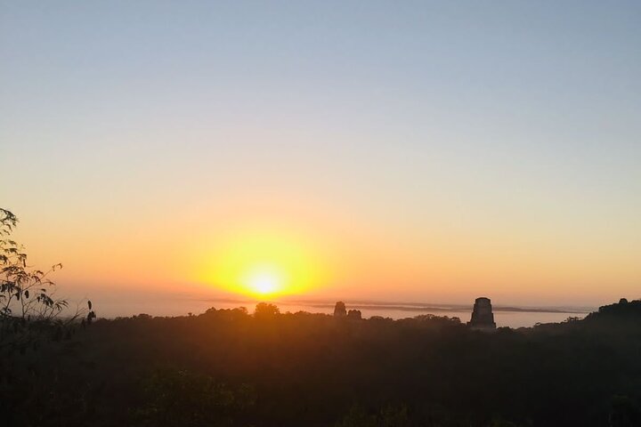 Full Day Tikal Sunrise Tour from Flores and Archaeological Tour