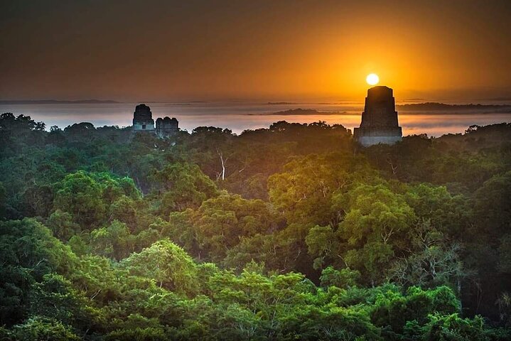 Full Day Tikal Sunrise Tour from Flores and Archaeological Tour
