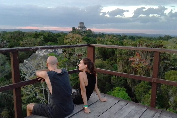 Full Day Tikal Sunrise Tour from Flores and Archaeological Tour