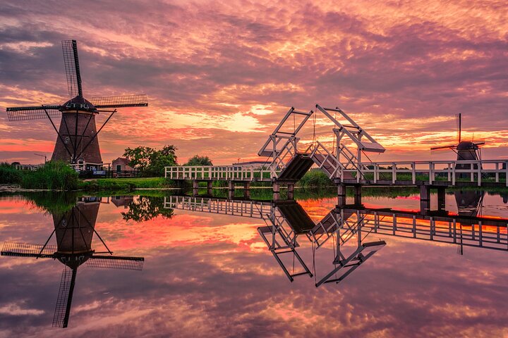Full Day Private Kinderdijk Photography Tour from Rotterdam port