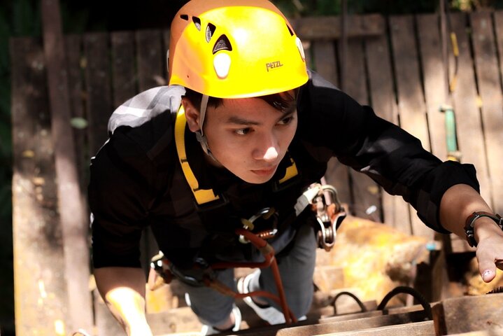 Pakse Zipline Experience in Tad Fane Waterfall