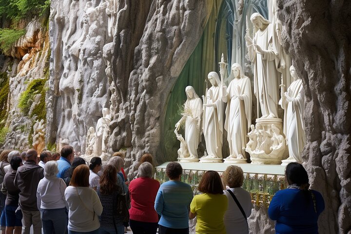 Lourdes, Guided Walking Tour in the Sanctuary