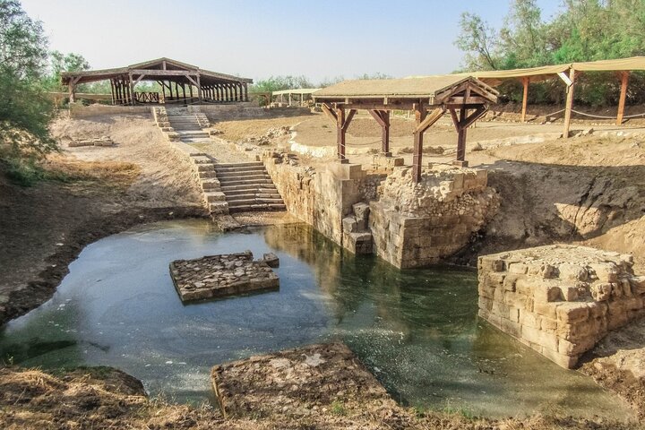 Private or Group tour to Dead Sea, baptism site, Nebo and Madaba