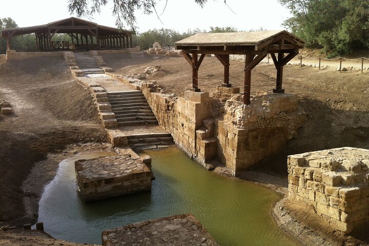 Private or Group tour to Dead Sea, baptism site, Nebo and Madaba