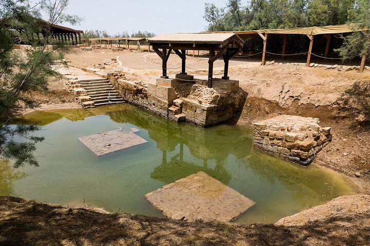 Private or Group tour to Dead Sea, baptism site, Nebo and Madaba