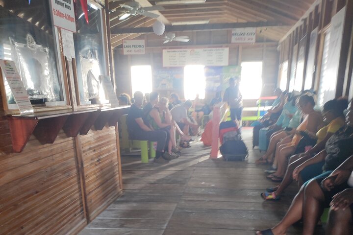 Bus transfer from Flores, Guatemala to Belize City