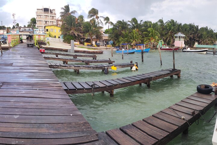 Bus transfer from Flores, Guatemala to Belize City