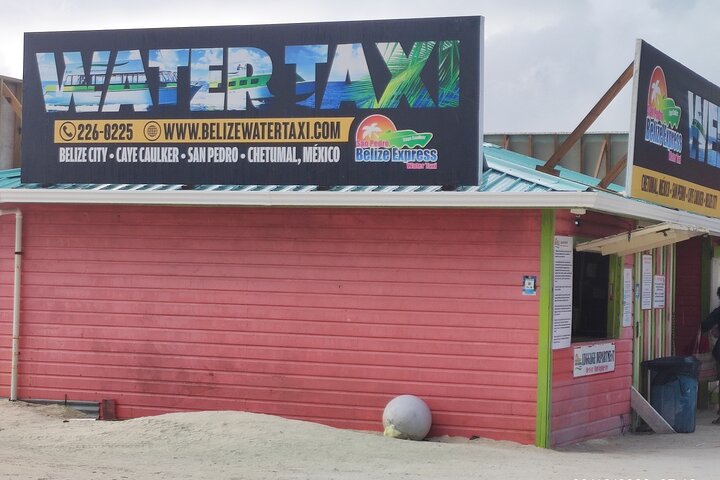 Bus transfer from Flores, Guatemala to Belize City