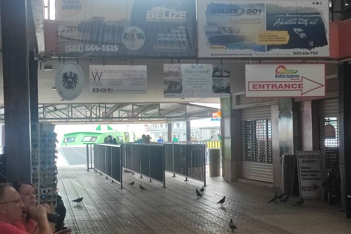 Bus transfer from Flores, Guatemala to Belize City