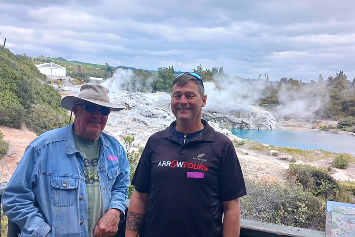 Rotorua via Kiwi/lakes country & a visit to iconic Whakarewarewa
