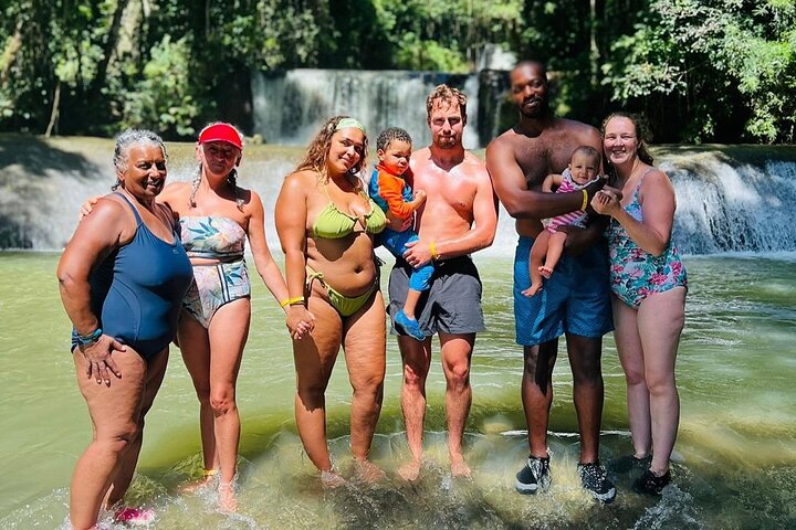 Zipline, YS Falls & Pelican Bar Private Tour From Montego Bay