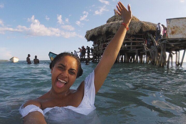 Zipline, YS Falls & Pelican Bar Private Tour From Montego Bay