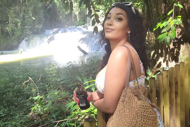 Zipline, YS Falls & Pelican Bar Private Tour From Montego Bay