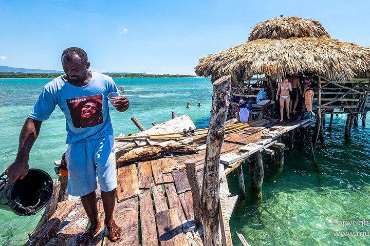 Zipline, YS Falls & Pelican Bar Private Tour From Montego Bay